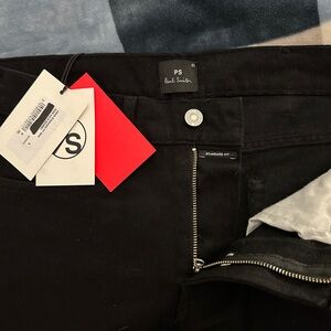 Paul smith men’s black standard fit denim.